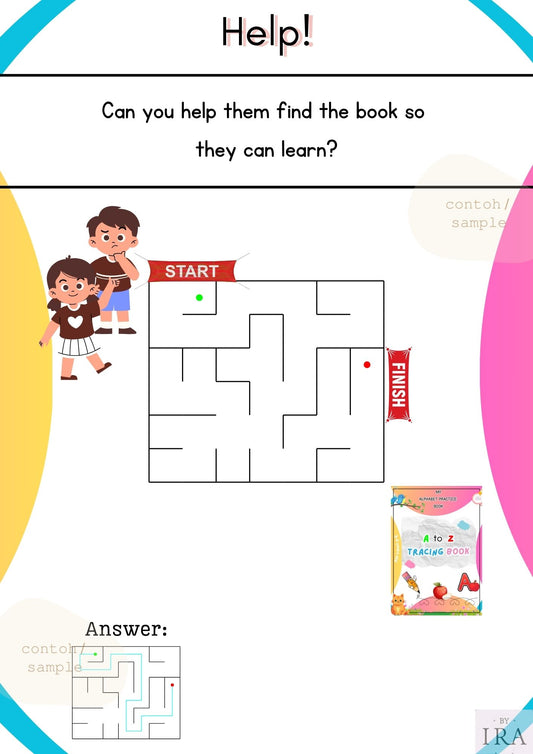 Tracing A to Z (Animal themed)