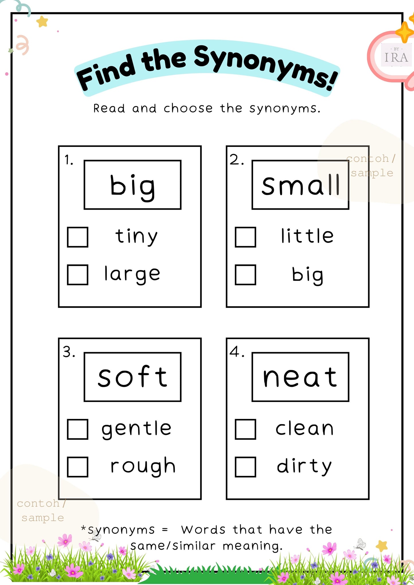 Easy English for Early Learners (Fun with Words)