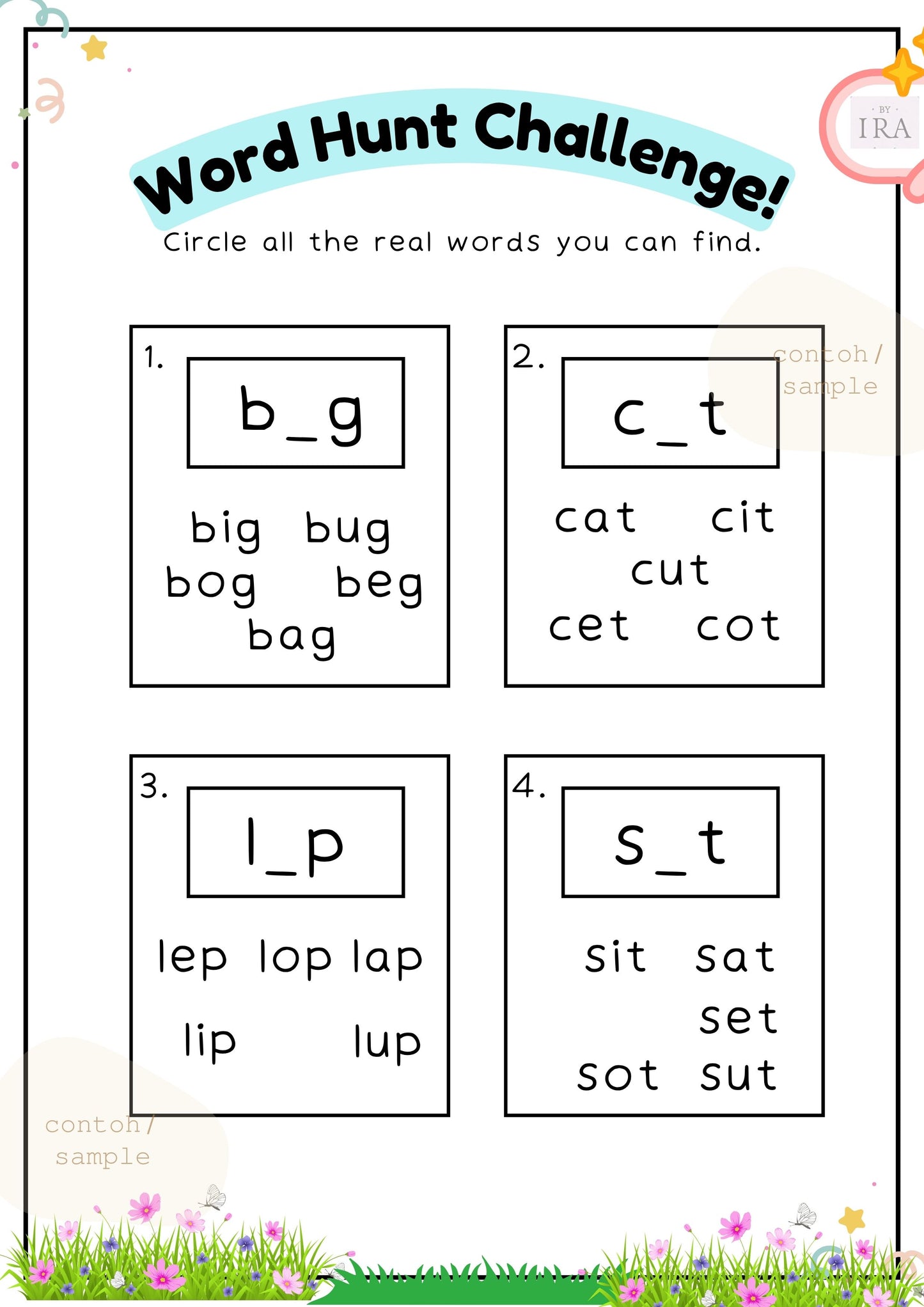 Easy English for Early Learners (Fun with Words)