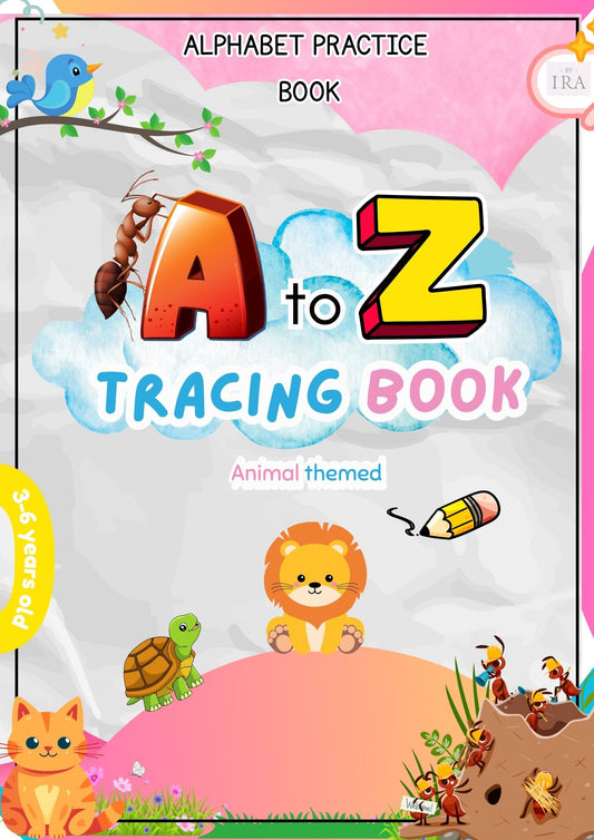 Tracing A to Z  (Animal themed)