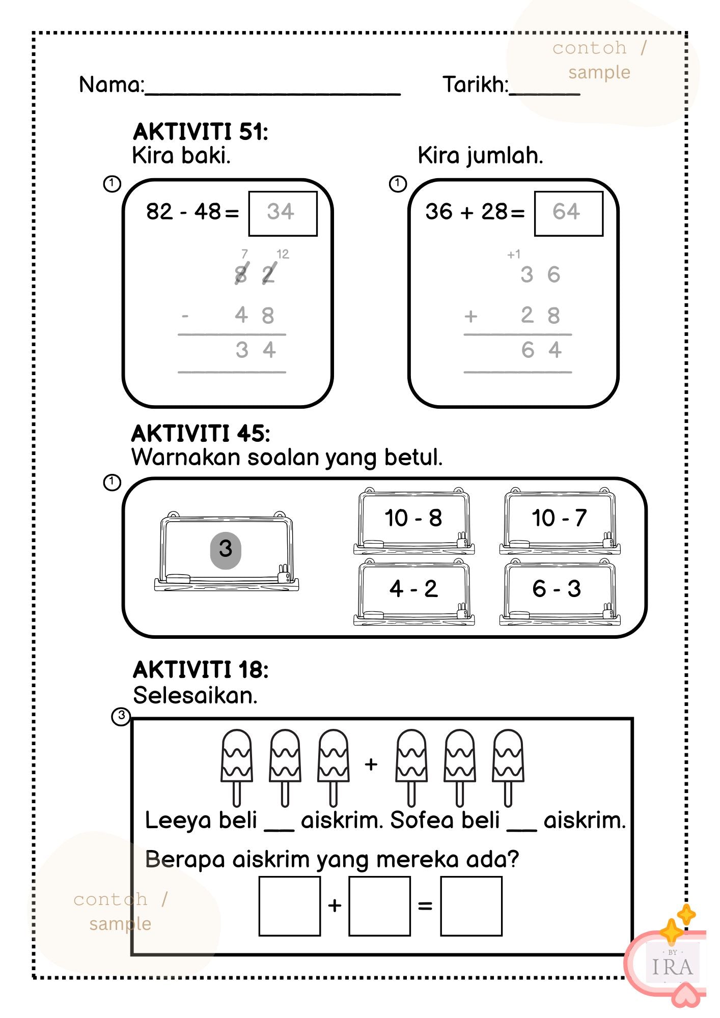 Matematik Mudah Tahun 1