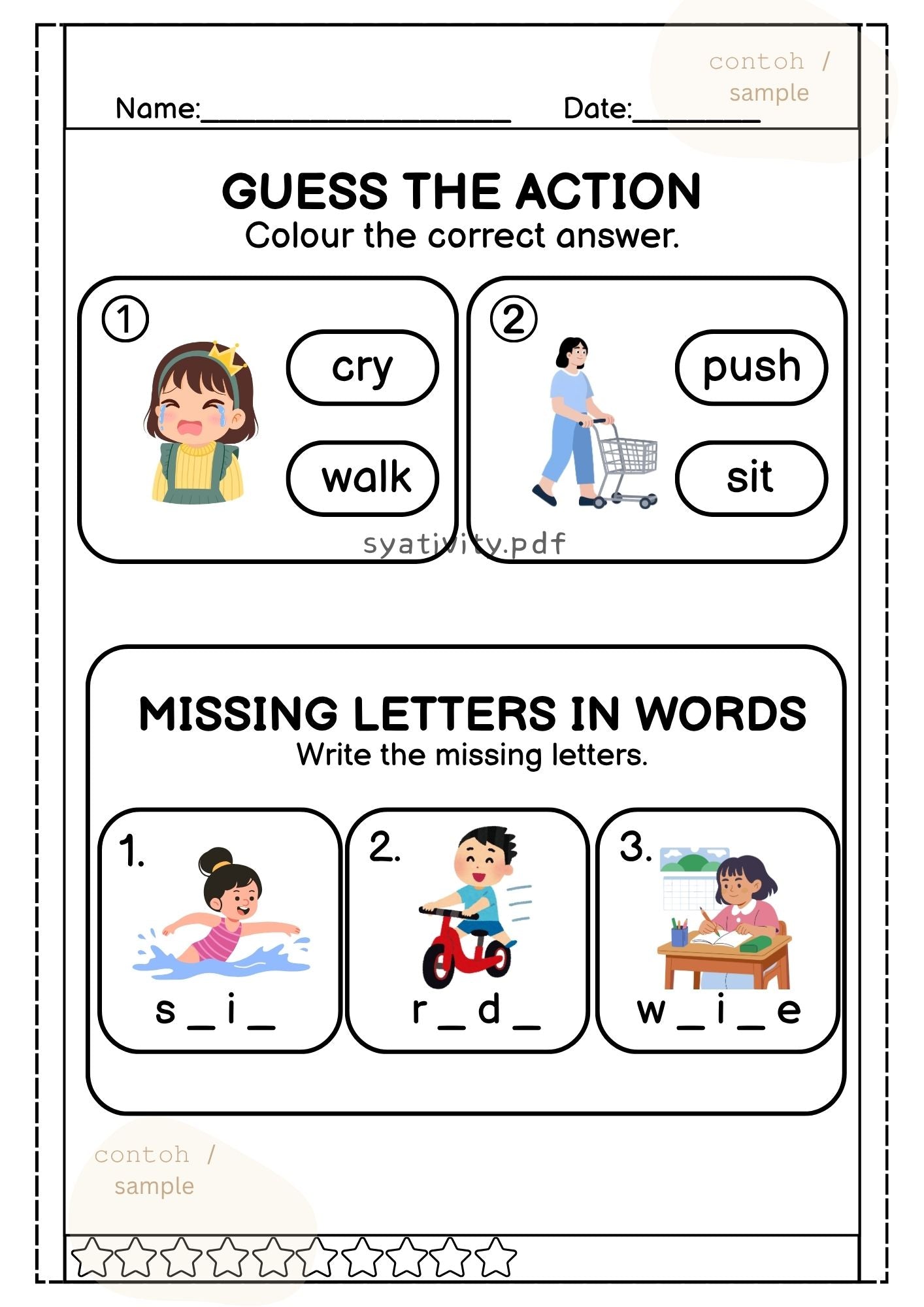 Action Verbs