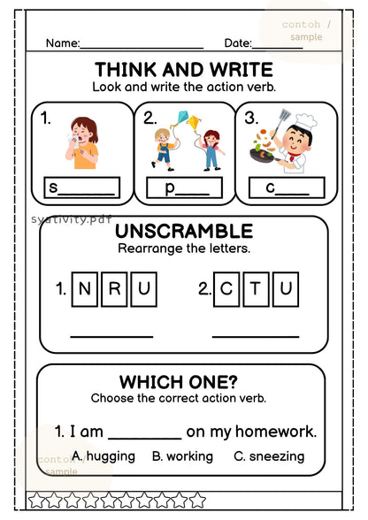 Action Verbs