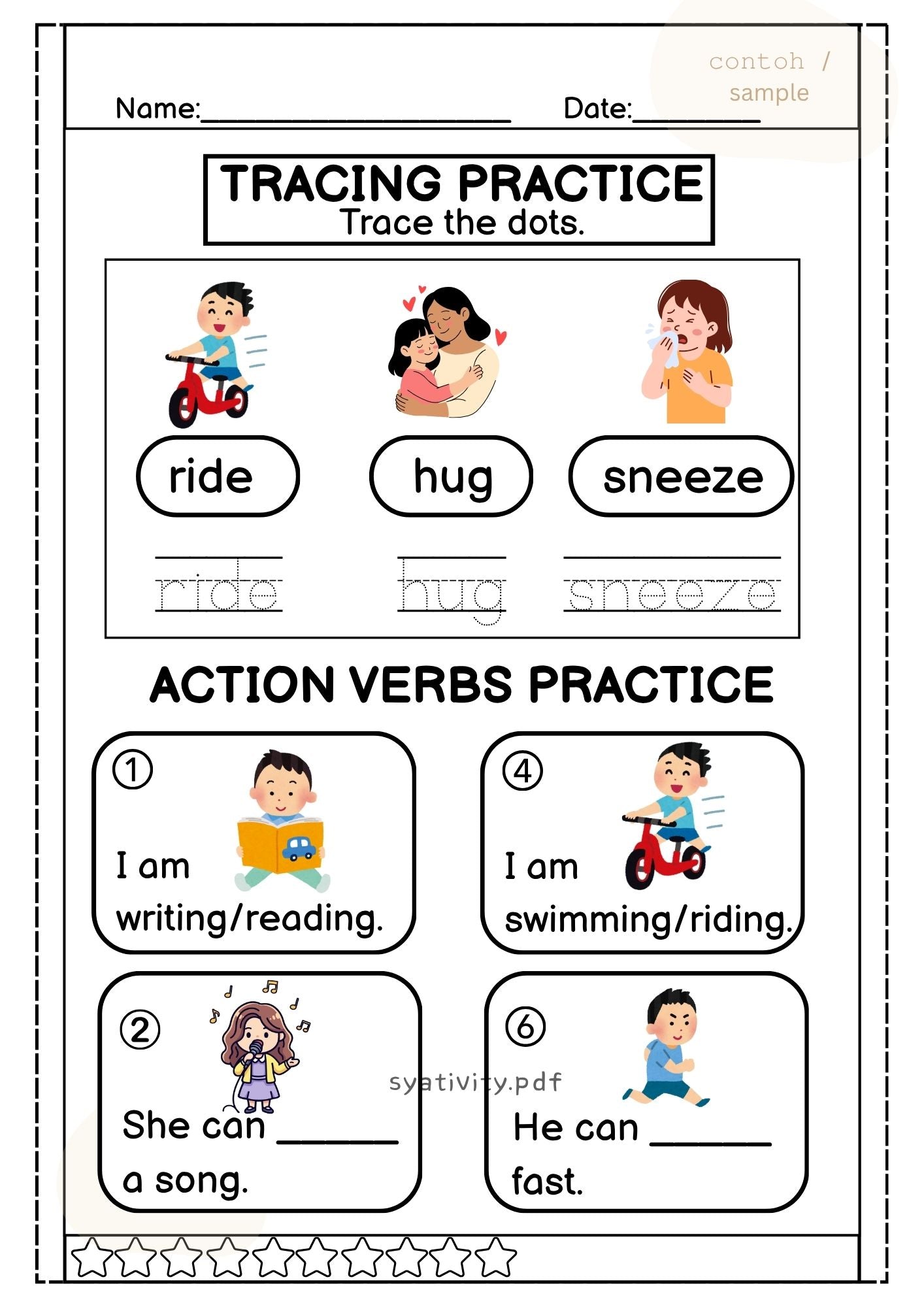 Action Verbs